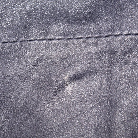 Bod & Christensen Womens Sz 8 Genuine Leather Eye Hook Front Moto Drape Jacket - Picture 12 of 12